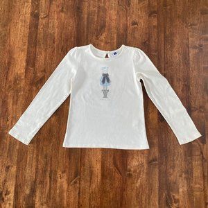 Janie & Jack Girls Top Size 6